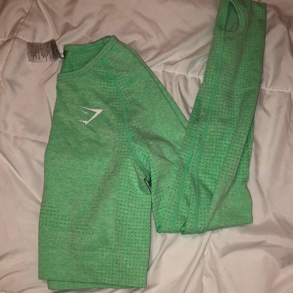 Mint Vital Seamless Crop Top